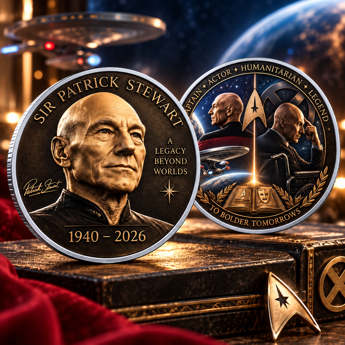 1940–2026 Memorial Printed Commemorative Coin