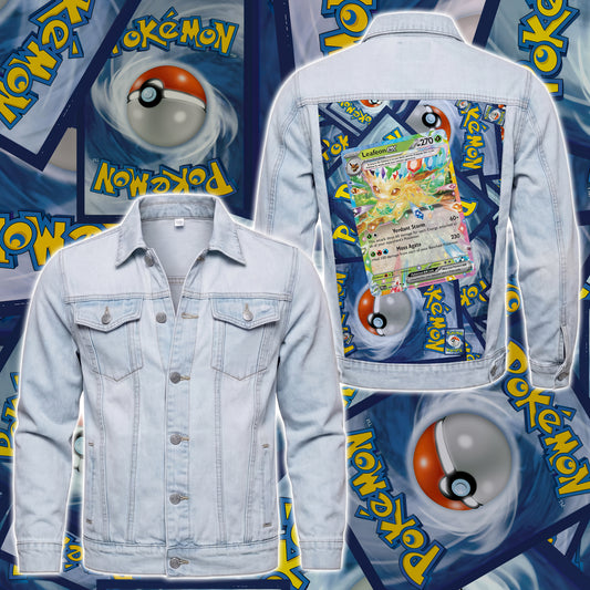 PKM Leafeon EX Custom Lightweight Denim Jacket