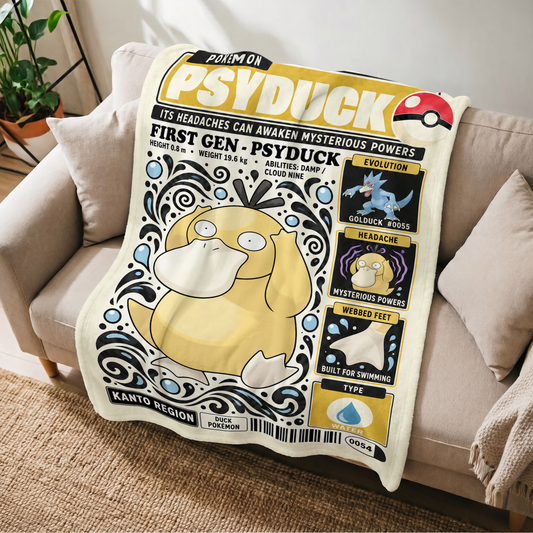 PKM Spyduck Evolution Retro Fleece Blanket