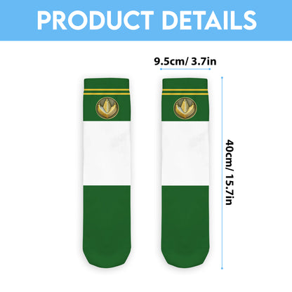 Mighty Morphin Power Ranger Villian Lord Drakkon Socks
