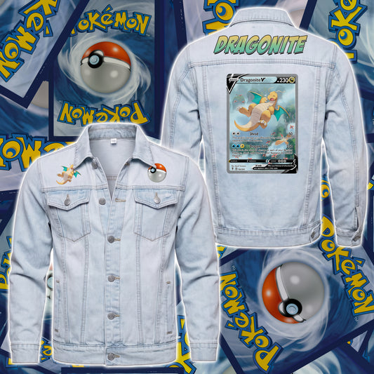 PKM Dragonite Custom Lightweight Denim Jacket