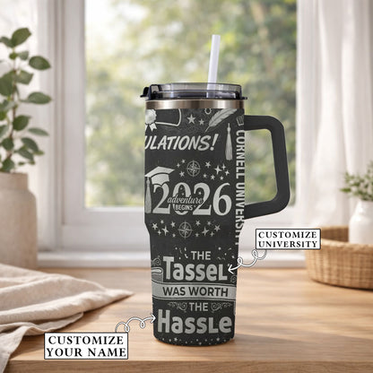 Graduation A Sweat Ending To A New Beginning - Personalized 40oz Tumbler