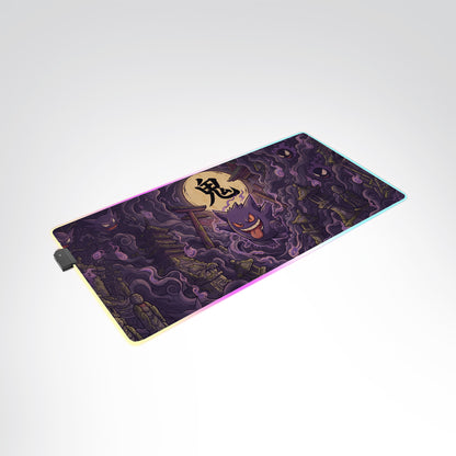 PKM Gengar Kanji Led Mouse Pad