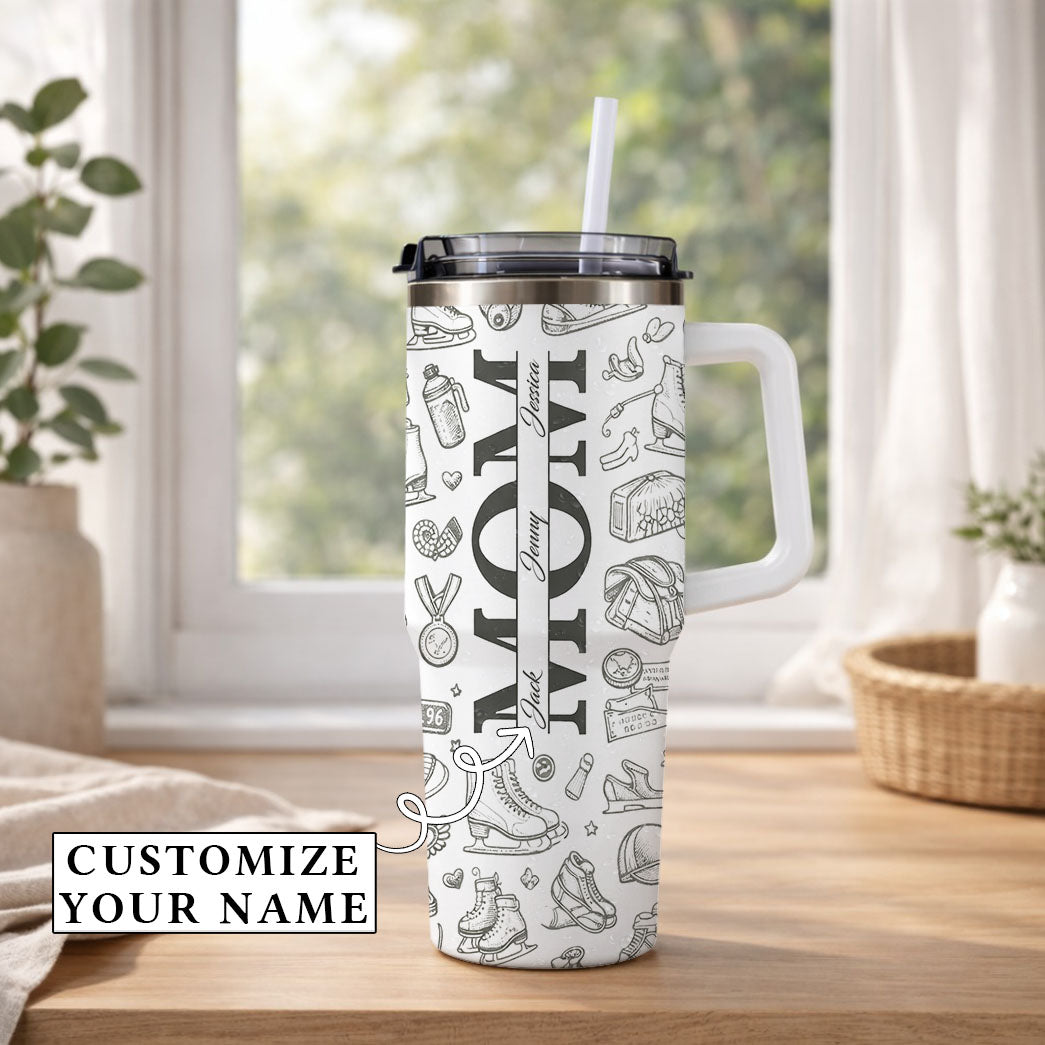 Figure Skating Mom - Personalized 40oz Tumbler