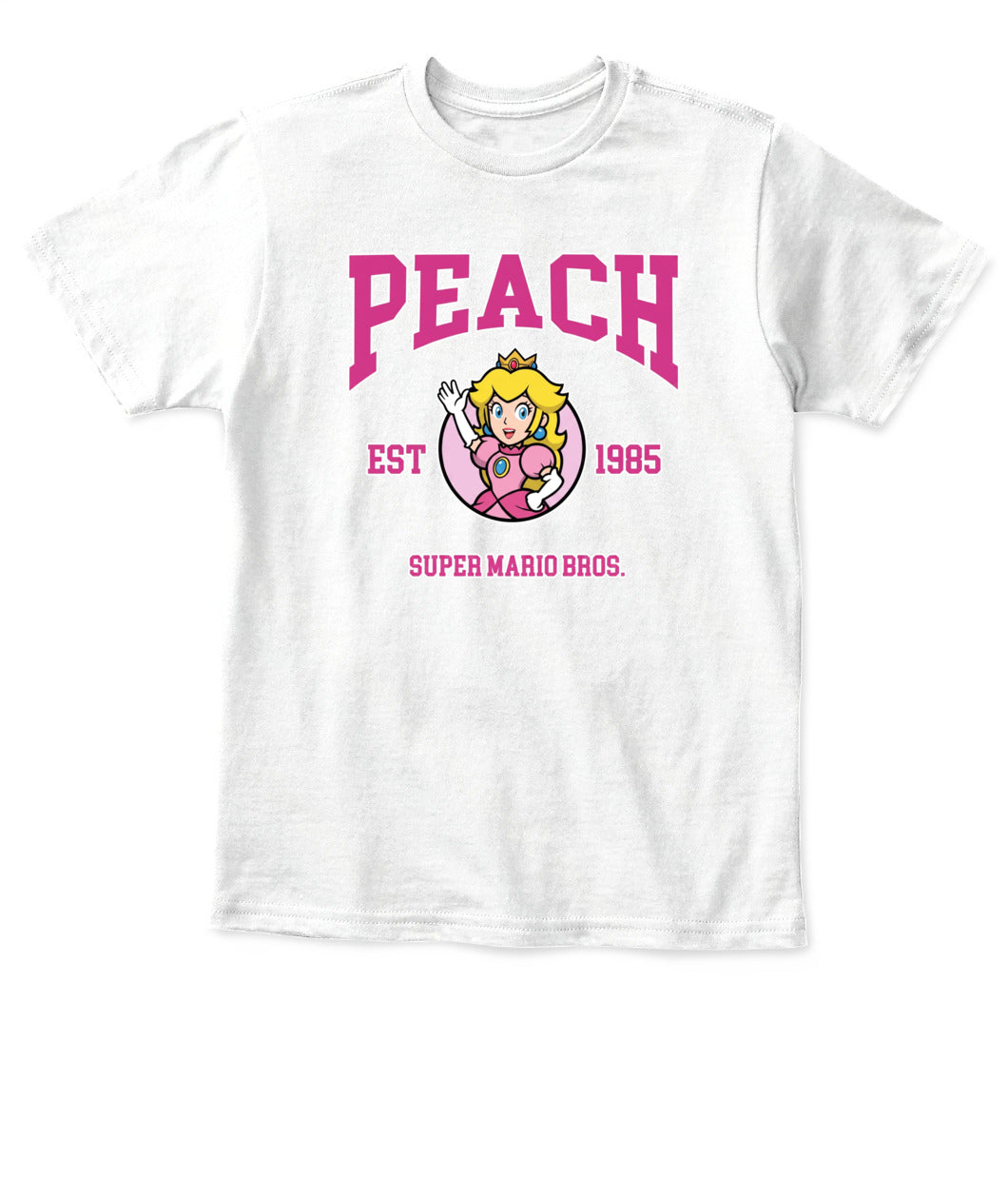 Classic Mario Princess Peach 2-Side Printed Graphic Shirt