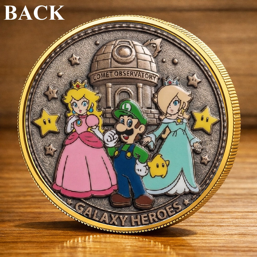 Mario Printed Commemorative Coin