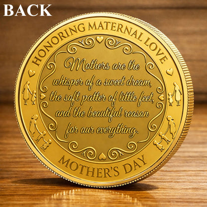 Mother's Day Mother & Child Printed Commemorative Coin