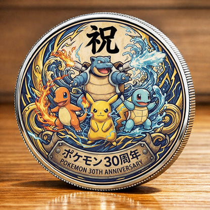 PKM Kanji 30th Anniversary Commemorative Coin – Limited Edition Collector’s Coin