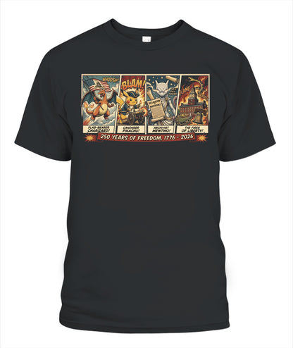 PKM 250 Years Of Freedom 1776 - 2026 Graphic Apparel