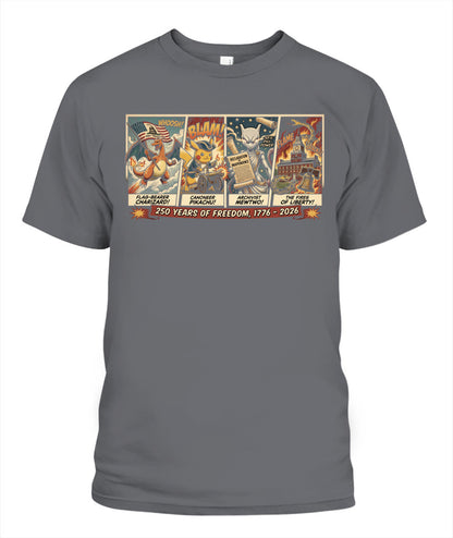 PKM 250 Years Of Freedom 1776 - 2026 Graphic Apparel