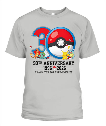 PKM 30th Anniversary Printed Graphic Sweatshirt T-Shirt