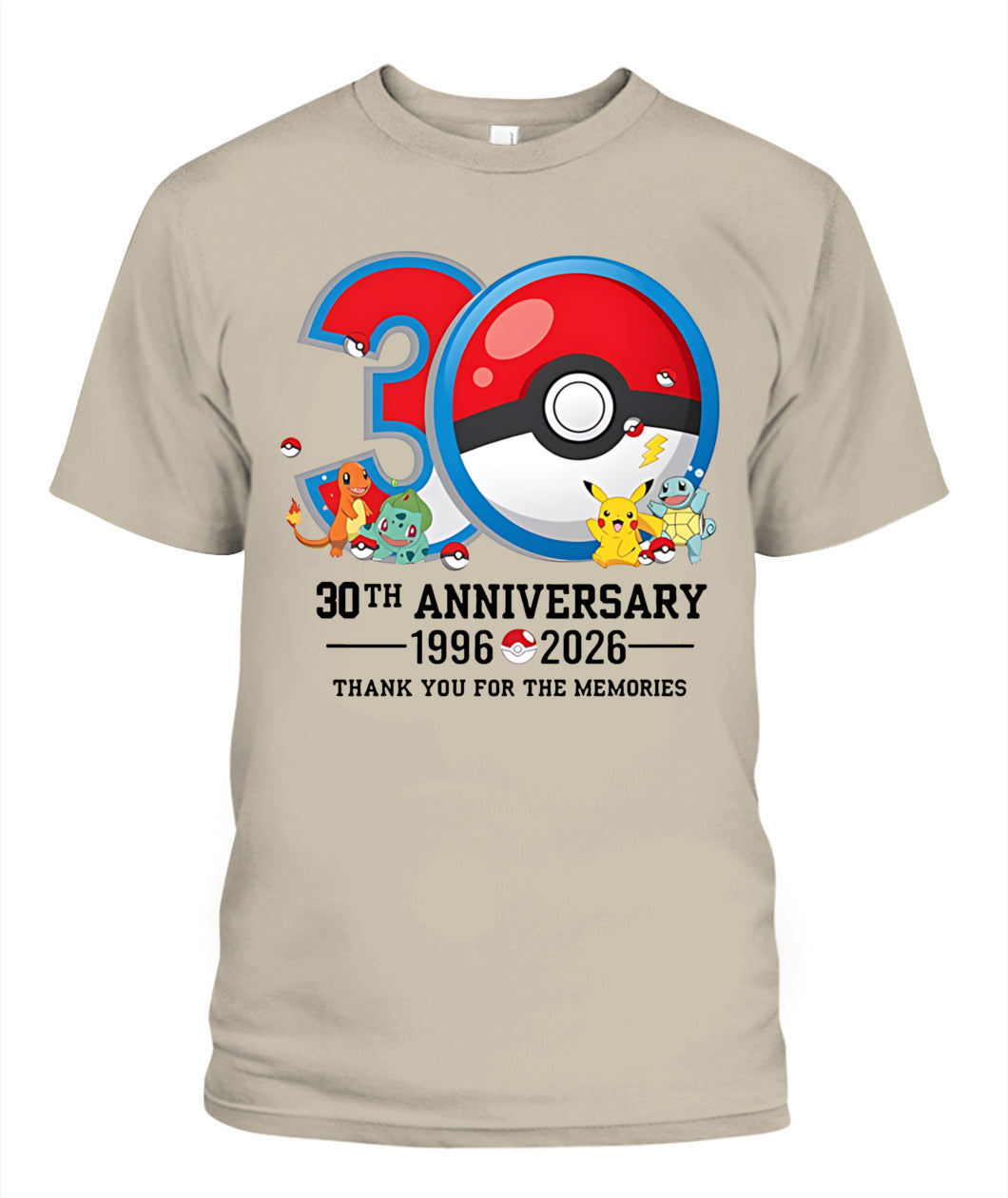 PKM 30th Anniversary Printed Graphic Sweatshirt T-Shirt