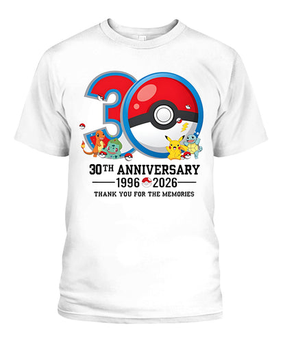 PKM 30th Anniversary Printed Graphic Sweatshirt T-Shirt