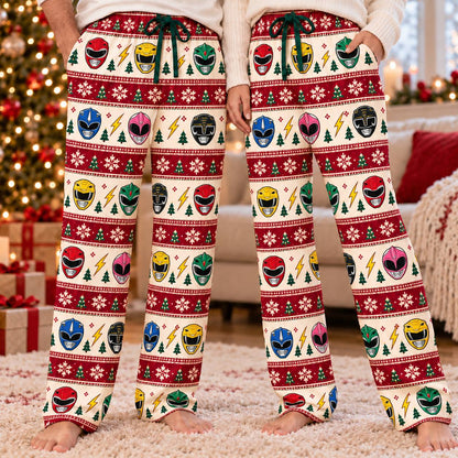 Mighty Morphin Power Rangers Christmas Lounge Pants