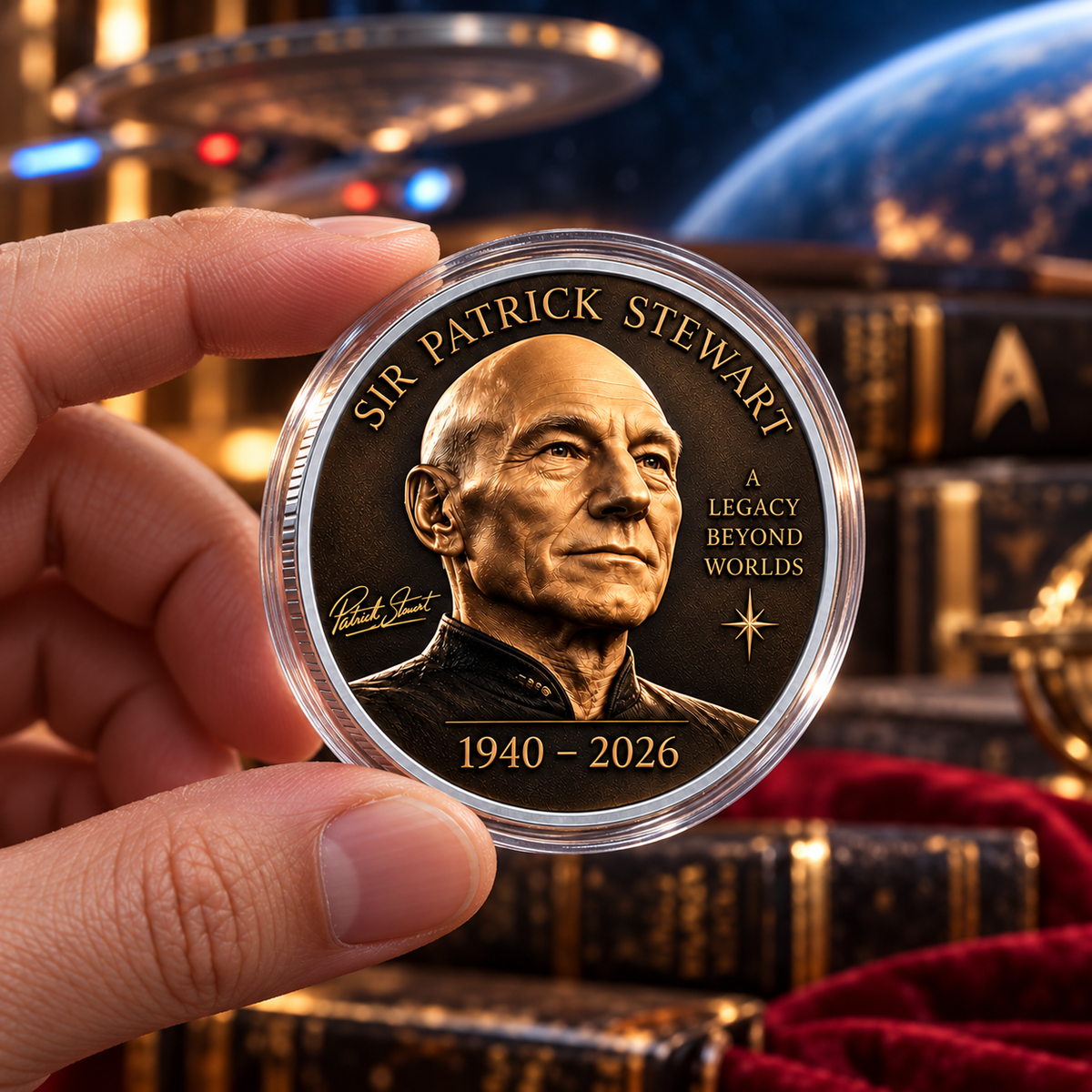 1940–2026 Memorial Printed Commemorative Coin