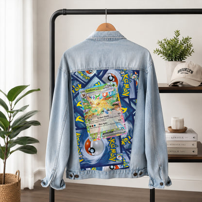 PKM Leafeon EX Custom Lightweight Denim Jacket