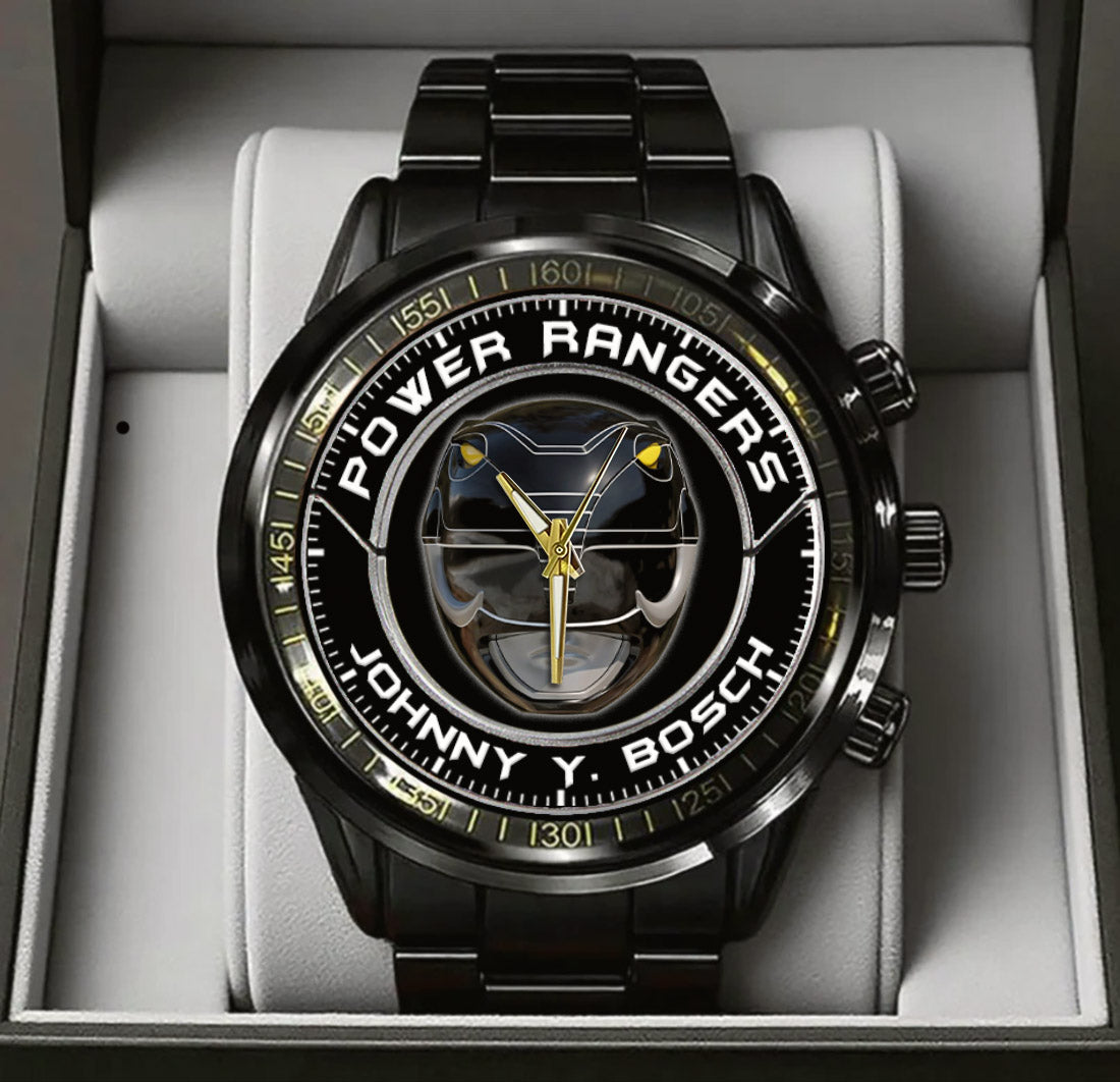 Power Ranger Johnny Y.Bosch Stainless Steel Watch