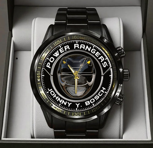 Power Ranger Johnny Y.Bosch Stainless Steel Watch