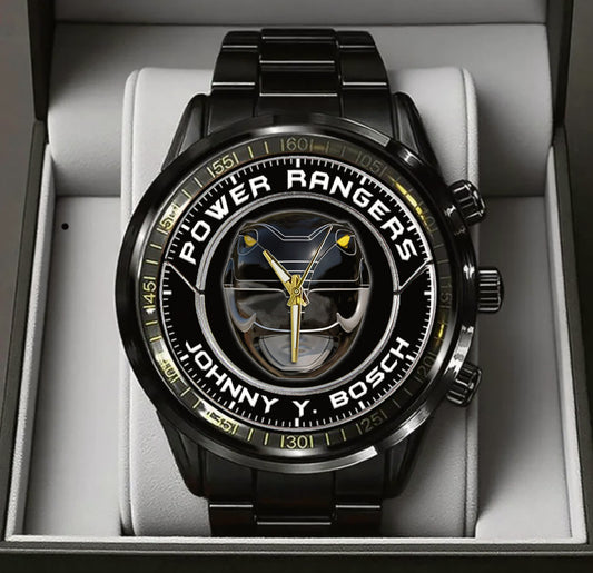 Power Ranger Johnny Y.Bosch Stainless Steel Watch