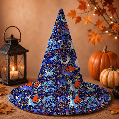 PKM Dragon Type Custom Halloween Witch Hat