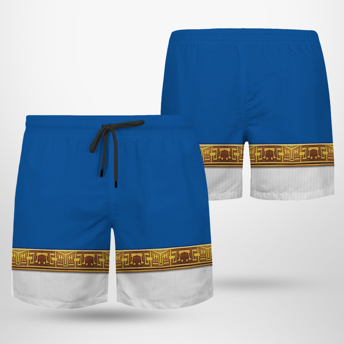 Blue Power Rangers Zeo Custom Men Shorts