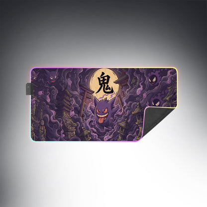 PKM Gengar Kanji Led Mouse Pad