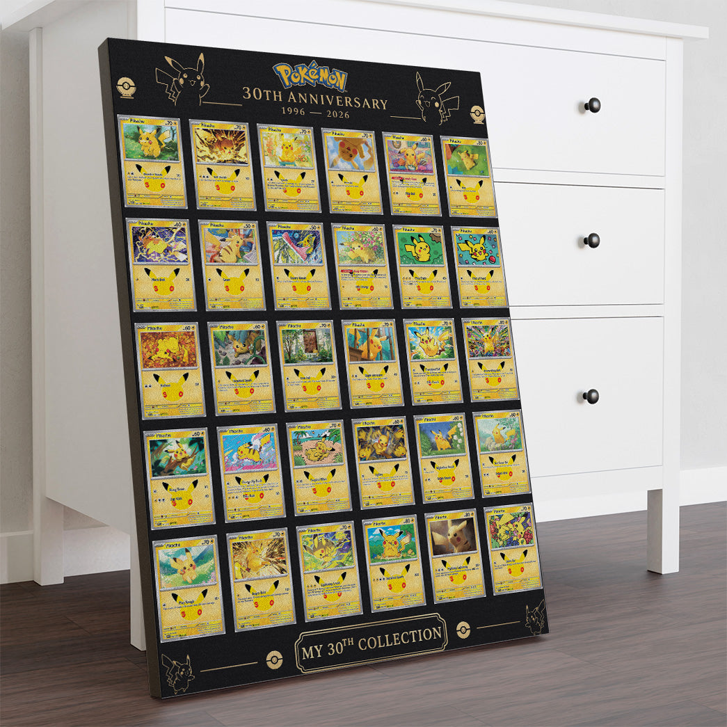 PKM 30th Anniversary Custom Framed Canvas