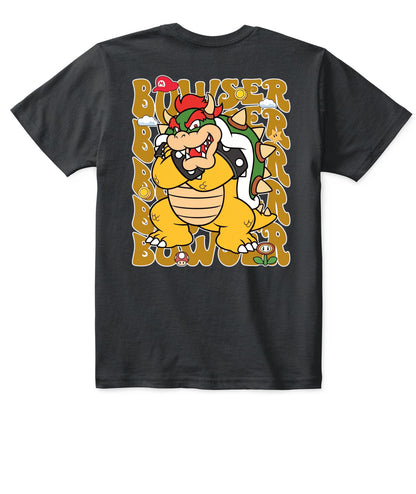 Classic Mario Browser 2-Side Printed Graphic Shirt