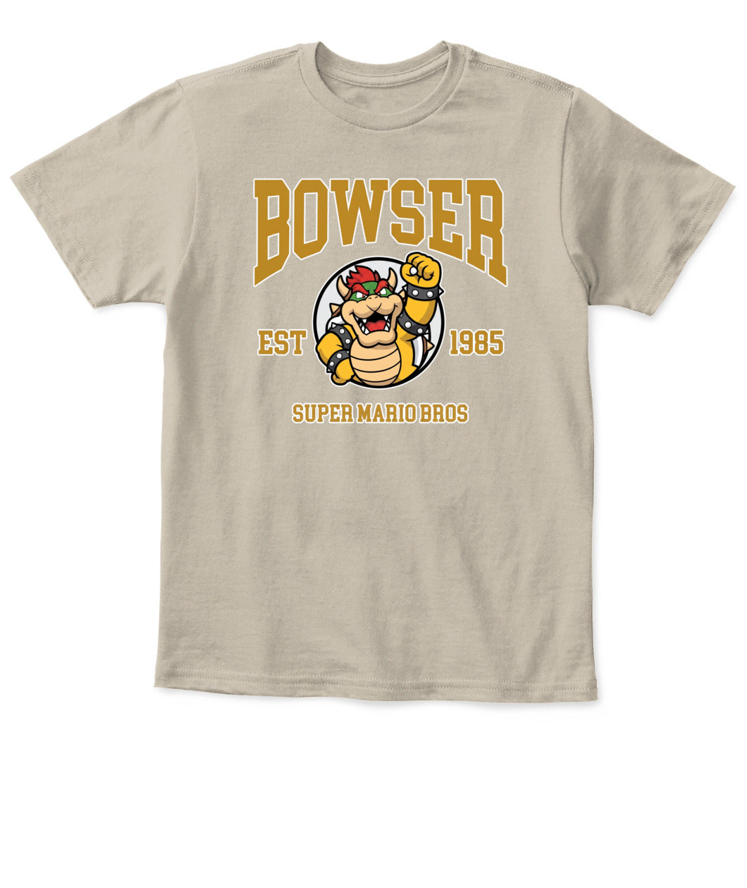 Classic Mario Browser 2-Side Printed Graphic Shirt