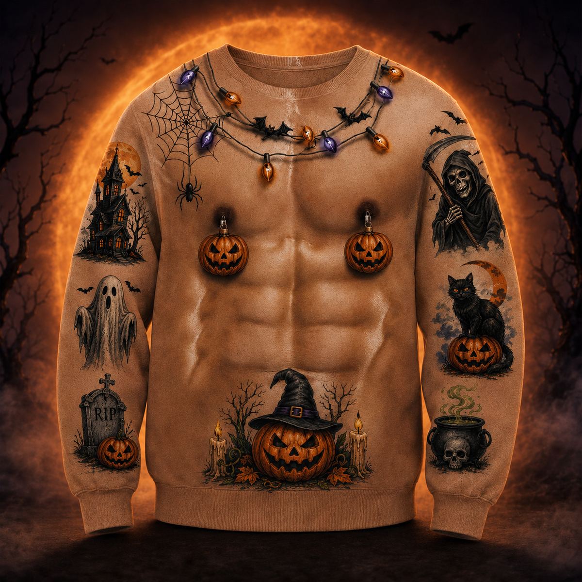 Personalized Halloween  Funny T-Shirt Sweatshirt