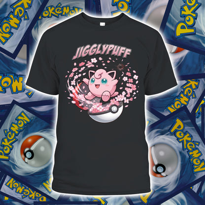 PKM Jigglypuff Printed Graphic Sweatshirt T-Shirt