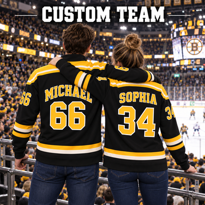 Personalized Custom Team Quarter-Zip Sweatshirt, Custom Name and Number