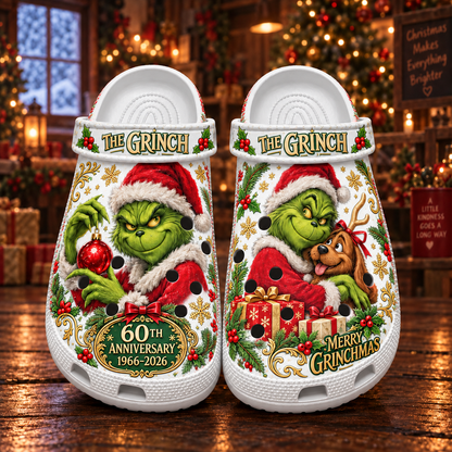 Christmas 60th Anniversary AOP Clogs
