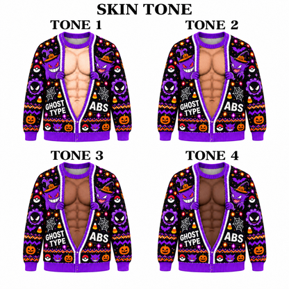 Halloween PKM Funny Gotta Scare 'Em All Trick Or Treat Ugly Sweatshirt