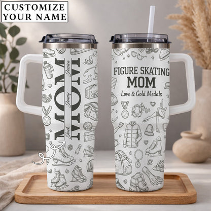 Figure Skating Mom - Personalized 40oz Tumbler