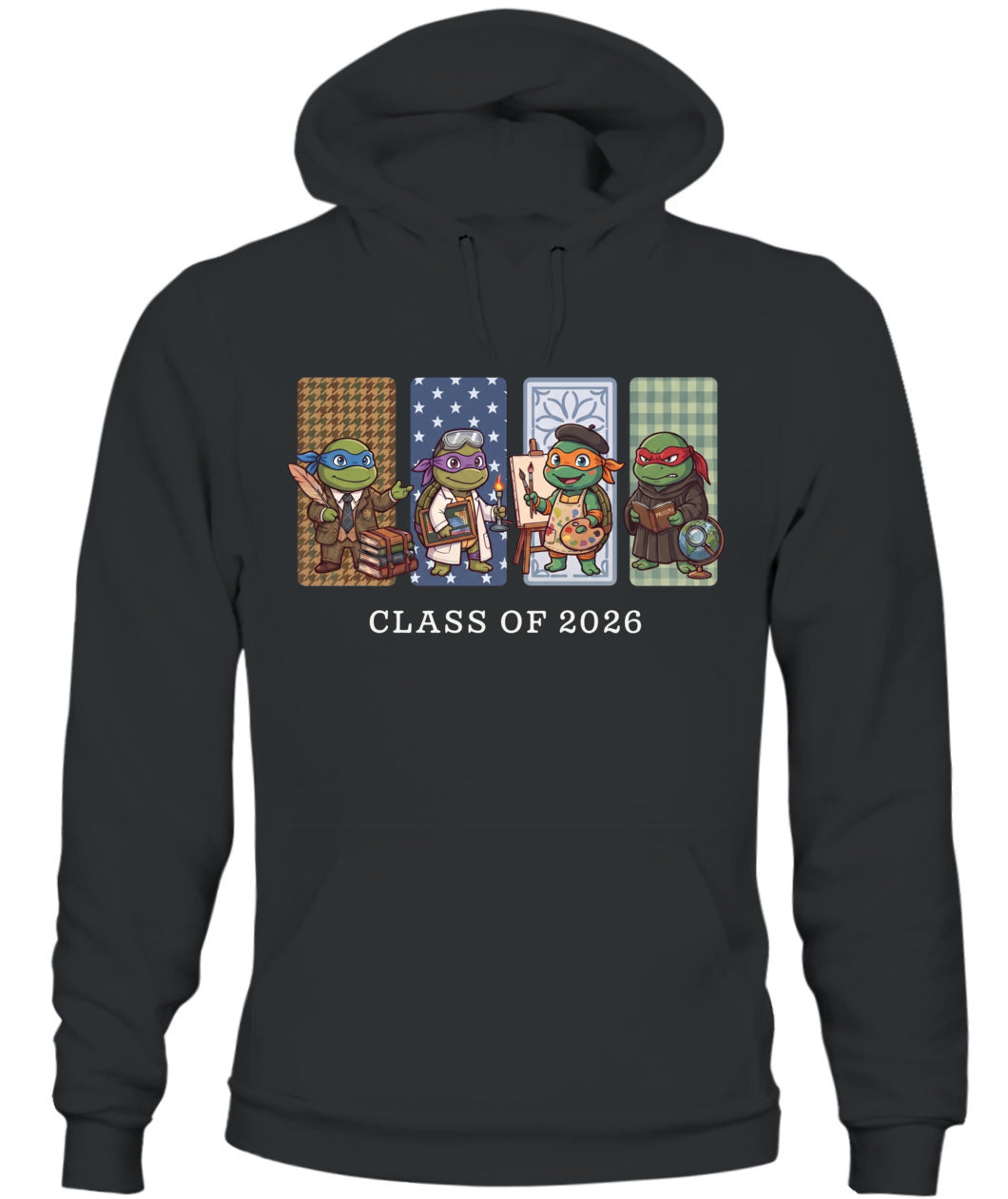 Teenage Mutant Ninja Turtles Class Of 2026 Printed Graphic Hoodie Sweatshirt T-Shirt