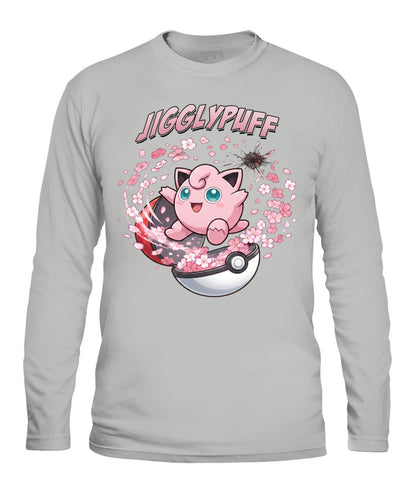 PKM Jigglypuff Printed Graphic Sweatshirt T-Shirt