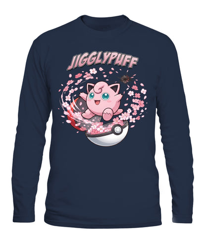 PKM Jigglypuff Printed Graphic Sweatshirt T-Shirt