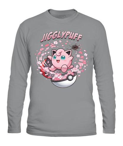 PKM Jigglypuff Printed Graphic Sweatshirt T-Shirt