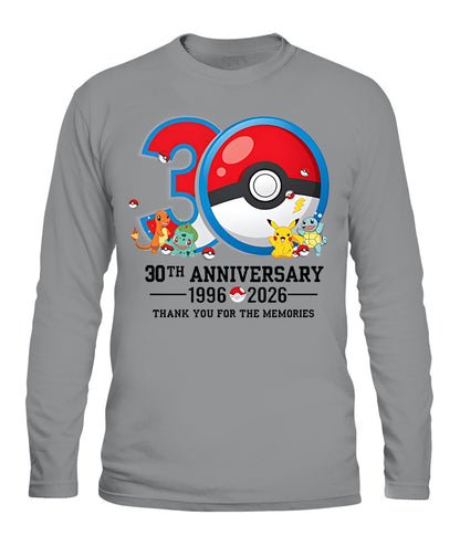 PKM 30th Anniversary Printed Graphic Sweatshirt T-Shirt