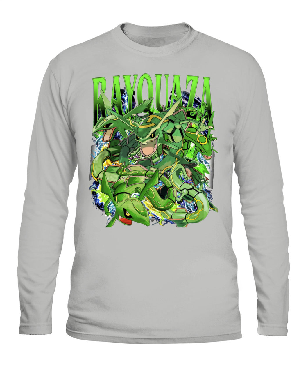 PKM Rayquaza Printed Graphic Sweatshirt T-Shirt