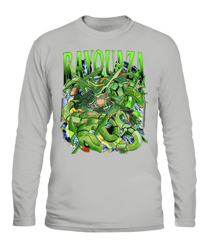 PKM Rayquaza Printed Graphic Sweatshirt T-Shirt