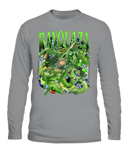 PKM Rayquaza Printed Graphic Sweatshirt T-Shirt