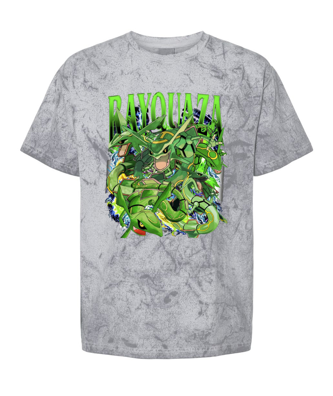 PKM Rayquaza Printed Graphic Sweatshirt T-Shirt