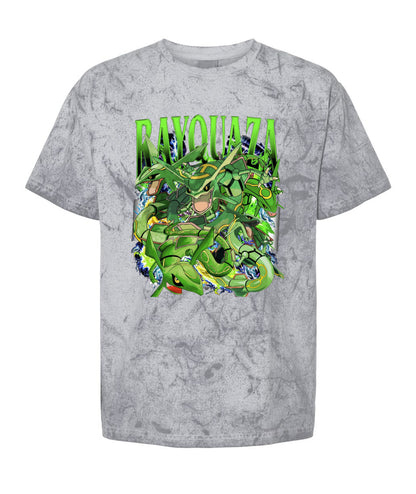 PKM Rayquaza Printed Graphic Sweatshirt T-Shirt