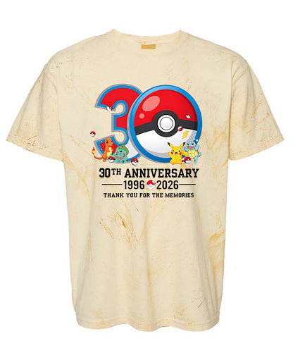 PKM 30th Anniversary Printed Graphic Sweatshirt T-Shirt