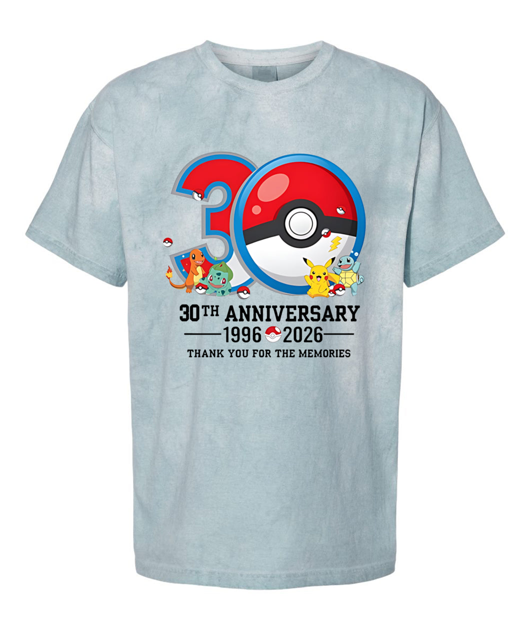 PKM 30th Anniversary Printed Graphic Sweatshirt T-Shirt