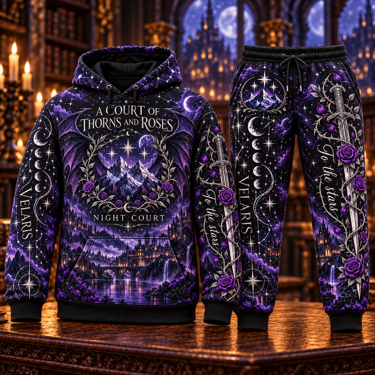 ACOTAR AOP T-Shirt Sweatshirt Hoodie
