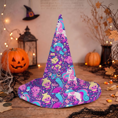 PKM Psychic Type Custom Halloween Witch Hat