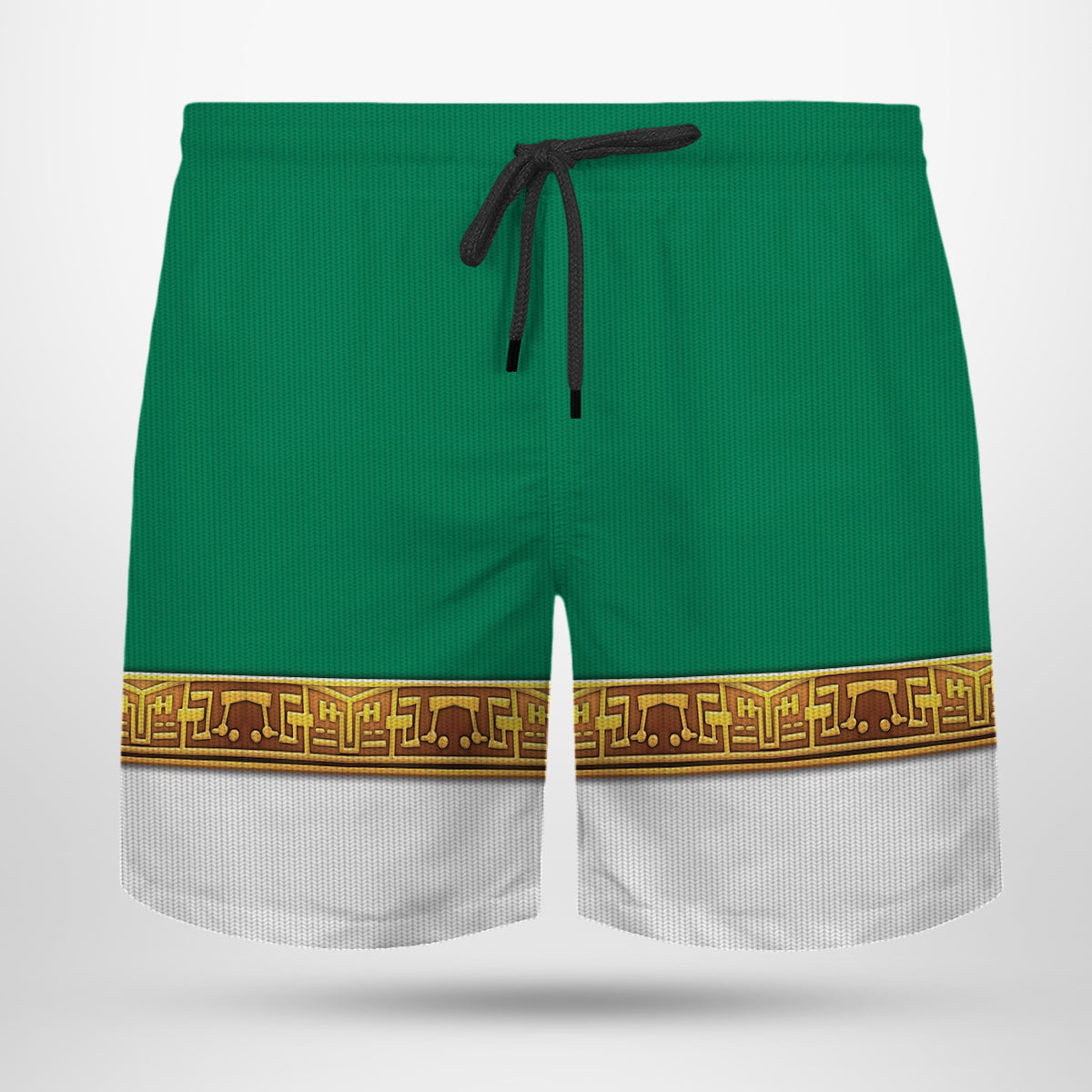 Green Power Rangers Zeo Custom Men Shorts